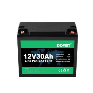 Wholesale 12V 30Ah LiFePO4 Battery Pack Rechargeable For Backup Power Supply from china suppliers