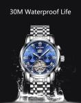 Popular High Quality Stainless Steel Men Watch Mechanical Automatic Men's