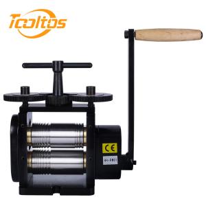 Wholesale Tooltos 130mm Manual Jewelry Tablet Press Rolling Mill Machine from china suppliers