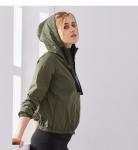 Short Style XS-5XL Polyester Zip Up Jacket Women Sports Jacket