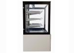 Counter Bakery Refrigerator Showcase With Straight Glass 3pcs Up Shelf