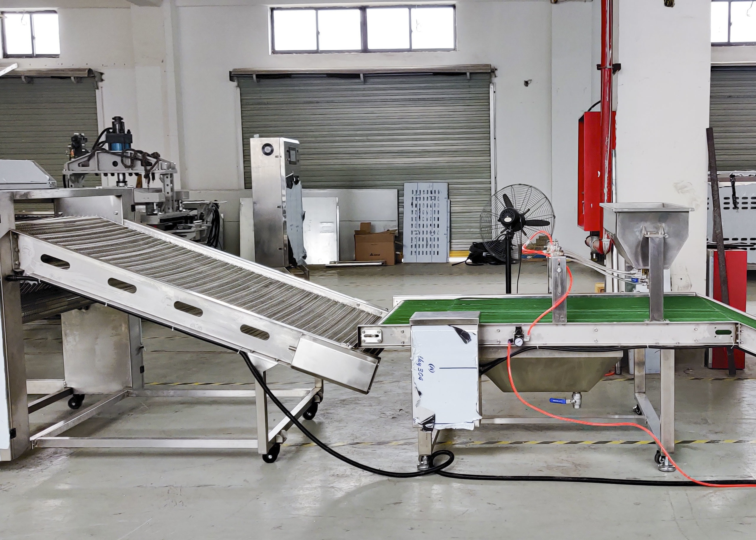 35kg Hopper Volume Instant Tortilla Production Line 8000pcs/Hour