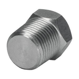 Wholesale NXF ASTM JIS EN 316Ti/0Cr18Ni12Mo2Ti DN15-1200 Class 150-2500 Stainless Steel 316Ti NPT Threaded Hexagonal Head Plug from china suppliers