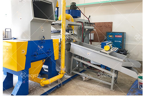 Scrap Copper Cable Recycling Plant 200kg/h-300kg/h Wire Recycling Machine