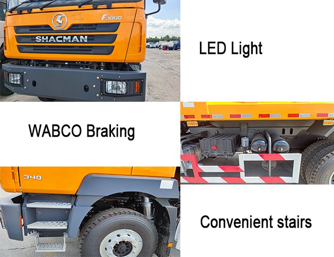 TITAN F3000 Shacman Dump Truck Price  6x4 Dump Truck