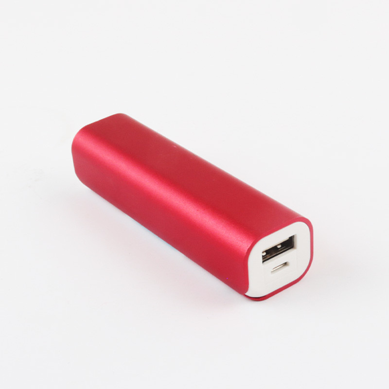 2000MAH 2600MAH Metal Portable Power Bank For Gift Customized Logo