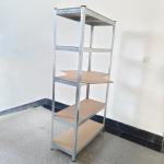 5 Layers Heavy Duty Showroom Shelves Warehouse Sample Display Iron Frame