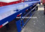 Transportation Flatbed Trailer Semi Truck 40ft Semi Trailer Flat Bed