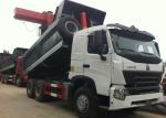 Tipper Dump Truck SINOTRUK HOWO A7 420HP For Mining ZZ3257V3847N1