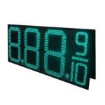 LED Digital Gas Pricer Sign for Gas Station Brightness 6000cd Waterproof level