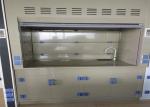 Agricultural Lab PP Fume Hood 8-10mm White Worktops 220V Power Sockets