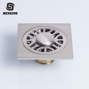 Wholesale Square Clogproof Brass 10x10 Washing Machine Floor Drain from china suppliers