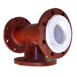 SGS High Pressure Resistance Tee Equal PTFE Lined Pipe