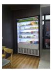 Commercial Refrigerator Fan Cooling Beverages Fridge Open Cooler With Air