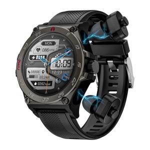 Wholesale Wireless Smart Watch With TWS Earbuds Compact Monitor Health And Stay Entertained from china suppliers