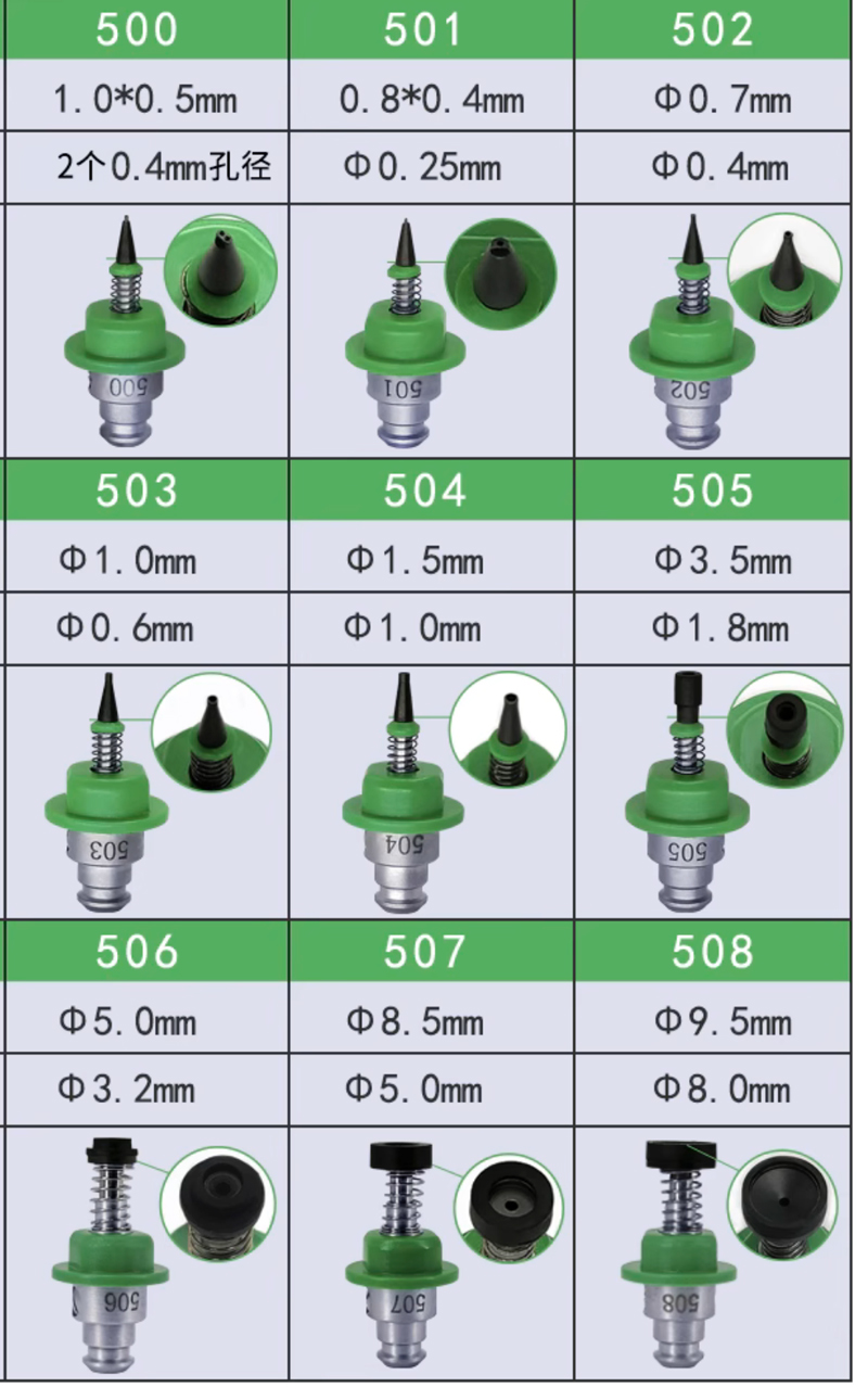 Copy New JUKI Nozzle 578 Smt Machine Nozzle For JUKI Machine
