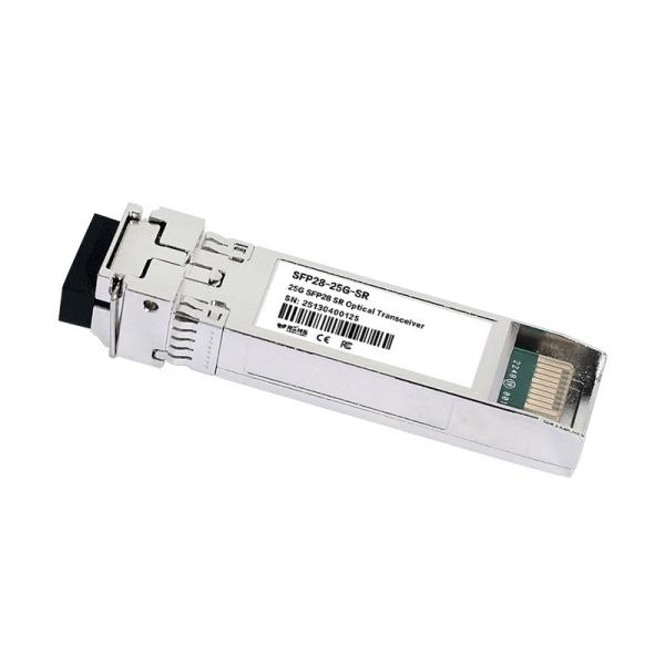 10km Single Mode 25G SFP28 Optical Transceiver Protocol Compliance SFF-8472