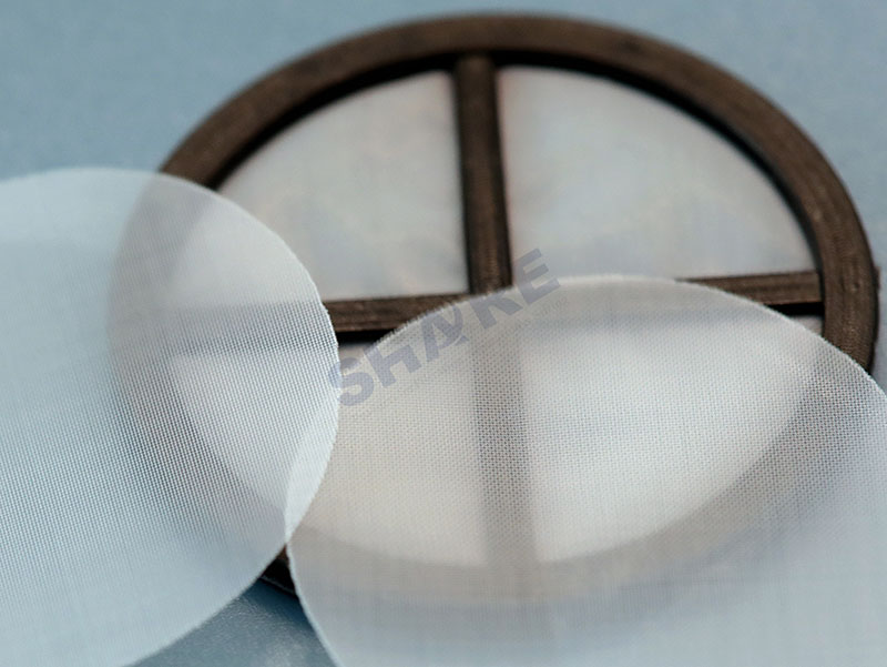 polyester filter mesh cutting to shapes pieces