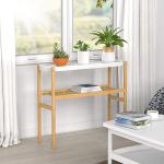Multi-tier Bamboo Flowers Storage Stand Pots Rack Display Plants Holder for