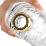750ml Glass Square Bottle for Juice in Super Flint Material and Clear Flat XO