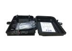wall/pole Black Outdoor Fiber Optic Distribution Box with SC adapter and pigtail