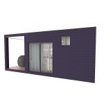 Easy Assemble Lowes Prefab Home Kits House IBOXB Prefabricated Homes PVC Sliding