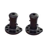 Corrosion Resistant Cast Iron Mooring Bollards Stable Sturdy Vessel Mooring In