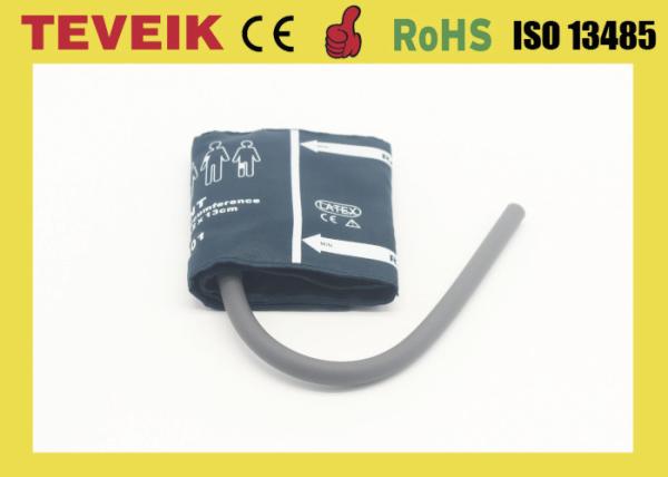 Factory Price Medical Reuable M1575A Nylon Single Hose NIBP Cuff For Large Adult