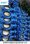 NBR EPDM Seat SS316 Disc Wafer worm gear Operated Butterfly Valve
