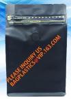 Doypack Pet Food Pouches Bag Zip Lock Coffee Packaging Bags With Valve, Zipper