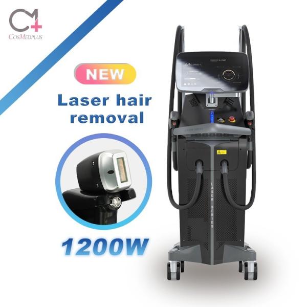 1-10HZ Frequency Vertical Diodenlaser 1600w 2400w for Skin Rejuvenation at
