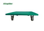 Furniture Moving Heavy Duty Dolly Trolley Roller With Green Color Anti Slip