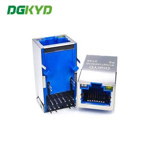 Wholesale Integrated Magnetic 2.5G RJ45 Shielded Connector 33mm POE With LED from china suppliers