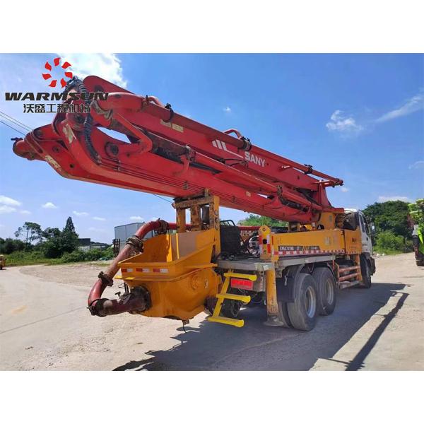 SANY Second Hand 2011 Model 37-Meter Concrete Pump Truck for Sale Max.