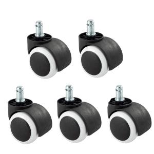 Wholesale Efficiently Designed Office Chair Caster Wheels With 40kg Capacity from china suppliers
