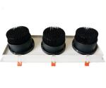 COB Grille LED Ceiling Downlights Three Head High Brightness With Alu Housing