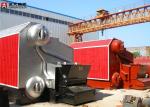 Eco Friendly Rice Husk Steam Boiler Water Tube Chain Grate 8 Tonhr Fuel