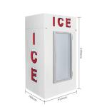 Defrost Auto Cold Wall Outdoor Ice Merchandiser Glass Ice Cream Cabinet