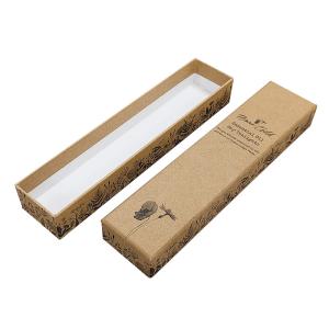 Wholesale Paper Luxury Design Craft Ivory Paper Lid And Base Cardboard Jewelry Packaging Gift Box With Foam from china suppliers