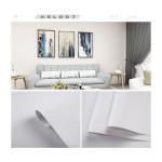 Hotel White Plain Removable Peel and Stick Wallpaper Self-Adhesive 3D Decorative