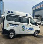 145km/H Emergency Service Diesel Ambulance For Sale With 215/75r16lt Type