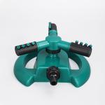 Automatic Watering Grass Lawn 3 Arms Nozzles Garden Sprinkler with Female