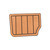 Waterproof 150KG/M3 1.1*2.1M EVA Foam Teak Sheet