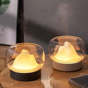Wholesale 7 Color Changing LED Light Aromatherapy Essential Oil Diffuser air ultrasonic humidifier Light Wood color GXZ-X907 from china suppliers