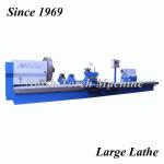 Flat Bed Lathe CNC Machine Tool High Speed For Turning Large Size Metal Part