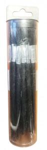 Wholesale 25 Pcs Black Plastic Handle Solder Flux Brush , Acid Flux Brush Easy Operation from china suppliers
