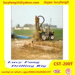 China Hot Popular Tractor Mounted Mobile Water Well Drilling Rig For 100m Depth
