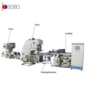 Wholesale Square Biscuit Tin Box Can Bottom Lid Production Line from china suppliers