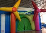Sealed Blow Up Shelter Tent , Advertising Car Blow Up Gazebo Tent Pvc Tarpaulin