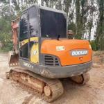 5550KG Doosan Dh60-7 Excavator Crawler With 0.2m3 Bucket Capacity